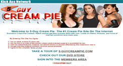 Desktop Screenshot of 5-guycreampie.com